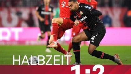  勒沃库森连胜终结遭遇狼堡顽强阻击  