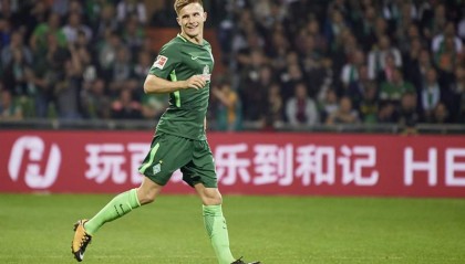  德甲老牌劲旅不莱梅濒临降级区  